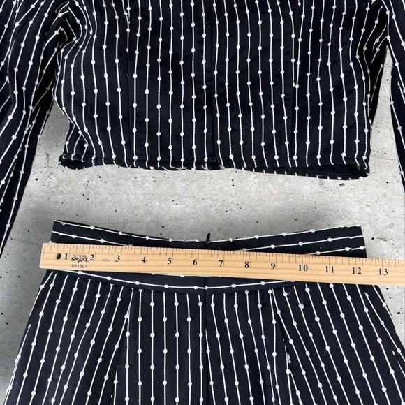 C/MEO Collective x‎ Revolve Even Love Balloon Sleeve Top Ruffle Skirt Set Sz S - Picture 5 of 8